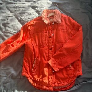 Pilcro Coral Sherpa Jacket